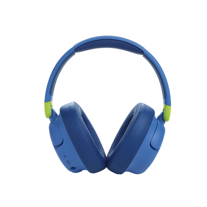 JBL JR 460NC - Blue - Wireless over-ear Noise Cancelling kids headphones - Back image number null